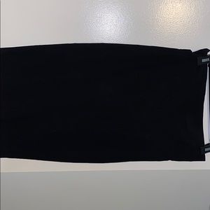 Black pencil skirt size Large